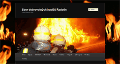 Desktop Screenshot of hasiciradotin.cz
