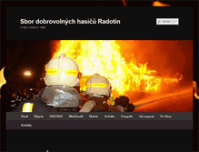 Tablet Screenshot of hasiciradotin.cz